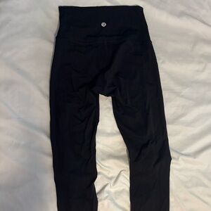 Lululemon Black Leggings Sleek Full-Length Align